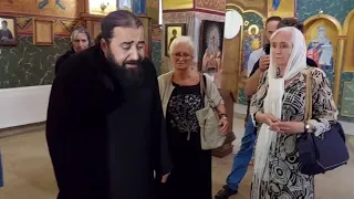 Father Seraphim Chanting Agony in the Garden of Gethsemane in Aramaic