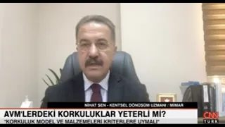 Mimar Nihat Şen CNN Türk TV "Gece Haberleri" 22.11.2022