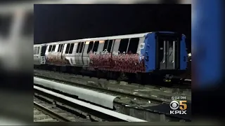 Australian Graffiti Tagger Arrested for BART Train Vandalism