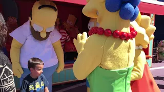 Universal helps Luke meet the Simpsons part 2