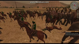 Rainy desert battle, Empire total war