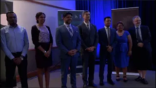 Fijian Attorney-General officiates at the launch of LAC's Case Management System