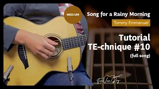 Song For A Rainy Morning (Tommy Emmanuel) - Tutorial