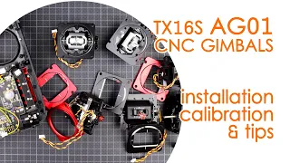 Radiomaster AG01 gimbal installation tips (Radiomaster TX16S MAX CNC gimbal upgrade)