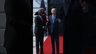 Biden Welcomes Kenyan President Ruto to the White House