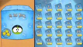 Cut the Rope GOLD - Chapter 11 DJ Box - All 25 Levels (11-1 to 11-25) 3 Stars Walkthrough