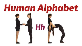 Human Alphabet (Upper & Lowercase) Human ABC