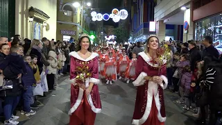 Los Reyes Magos recorren las calles de Ceuta con su cabalgata