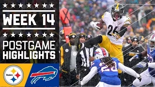 Steelers vs. Bills | NFL Week 14 Game Highlights