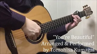 You're Beautiful-James Blunt (Fingerstyle guitar) [TAB available]