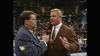 Mr Perfect Interview with Jim Ross on returning to the ring to face Triple H! (WWF)