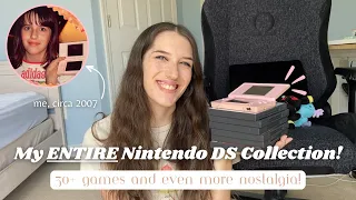 My ENTIRE Nintendo DS Collection! | 30+ games and even more nostalgia!🌸