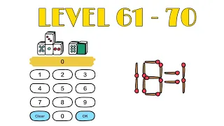 Brain Out Level 61,62,63,64,65,66,67,68,69,70 Walkthrough