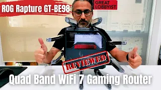 ROG Rapture GT-BE98 - WIFI 7 Quad Band Gaming Router