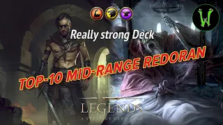 TOP-10 Deck - Mid-Range Redoran || Сильная Колода - Мид редоран в ТОП-10 Рейтинга TES:Legends