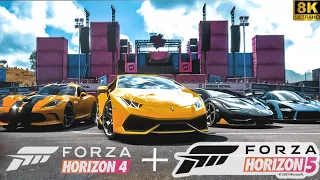 8K Forza 4 and Forza 5 Benchmark| RX 6950 XT| Ryzen 9 7900X|64GB DDR5| Ultra Settings
