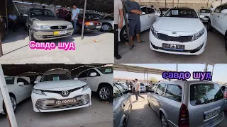 Мошинбозори Хуҷанд нархи Kia k5 Matiz Toyota Camry Opel zafira Hyundai Sanata Opel astra Mercedes