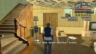 Home Invasion with a 4 Star Wanted Level - Ryder mission 1 - GTA San Andreas