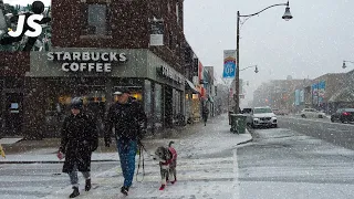 Midtown Snowfall to Yonge & Lawrence | Toronto Walk (Jan 2023)