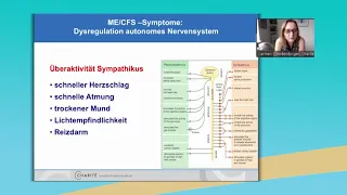 ME/CFS FT 2020: Vortrag von Frau Prof. Scheibenbogen