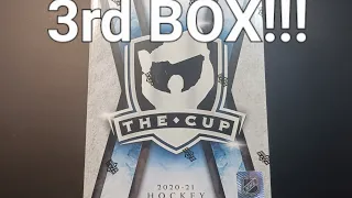 2020-21 Upper Deck THE CUP Box Break BIG CARD HIT!! #nhl #hockeycards #upperdeck #thecup #exquisite