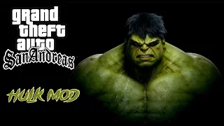 How to install Hulk mod in GTA San Andreas