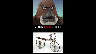 Mr Incredible becoming Old (Your first bicycle)#canny #uncanny #meme