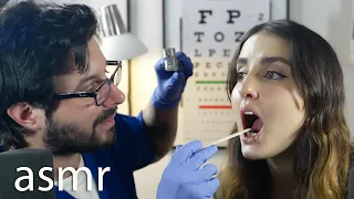 Haciéndole Test de Nervios Craneales a Ale ASMR, Sleepy Tingles