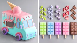 3 Hour Relaxing ⏰  Most Satisfying Cake Decorating Compilation | So Yummy Colorful Cake Tutorials