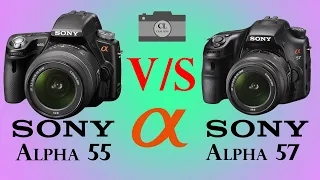 Sony Alpha 55 vs Sony Alpha 57