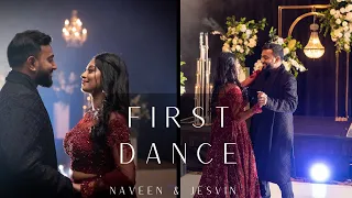 Wedding First Dance | Naveen & Jesvin | Main Agar Kahoon | Wedding Choreography