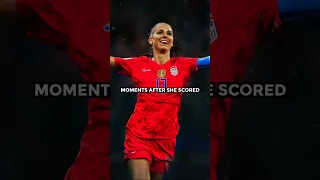 The story behind Alex Morgan's iconic "sipping tea" celebration 👀 #uswnt #fifawwc #soccer