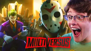 *JASON VOORHEES* MULTIVERSUS Official Launch Trailer REACTION!