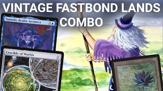 BOND, FASTBOND! Vintage Fastbond Tameshi Lands Combo Prison. Infinite Mana, Turns, Mill, Draw MTG