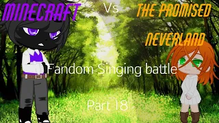 Minecraft vs The Promised Neverland // GCSB // Fandom Singing battle part 18