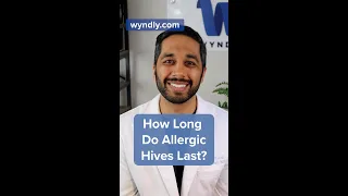 How Long Do Hives From Allergies Last? #shorts