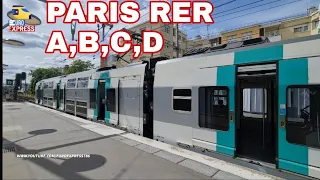 Paris ( RATP SNCF )RER Lines A B-C-D- E of Euro Express