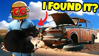 I Found the Cat in My NEW Hardcore Car Survival Trip in The Long Drive!?