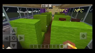 viajando de ônibus no Minecraft