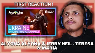 alyona alyona & Jerry Heil - Teresa & Maria | Ukraine 🇺🇦 | National Final | Eurovision 2024 REACTION