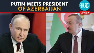 LIVE | Putin Holds Talks With Azerbaijani Counterpart As Russian Troops Withdraw From Karabakh