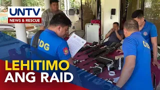 PNP, nanindigang tama ang paraan ng paghahain ng search warrant vs. Teves