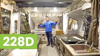 2021 Forest River Flagstaff 228D tent trailer