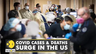 Amid Omicron threat, COVID-19 cases & deaths surge in US | weekly average shot up according to CDC