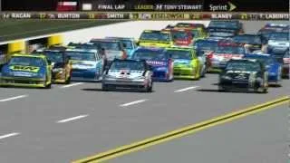 2012 Good Sam Roadside Assistance 500 Last Lap Reenactment