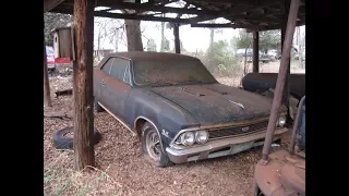 1966 SS 396 Chevelle Barn Find and legendary street racer with 427