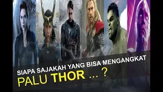 Inilah Para Superhero yang Bisa Mengangkat Palu Thor Mjolnir