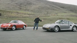 Что было до Porsche 911: Porsche 901 и Porsche 959 | MotorTrend на русском