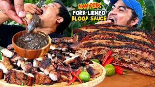 PORK LIEMPO DINUGUAN at NAM PRIK |  BACKYARD COOKING (PLAY in HD)