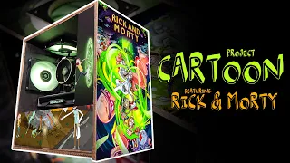 Am facut cel mai EPIC PC din CARTON cu Rick & Morty